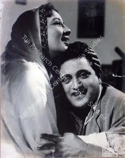 F.M. Khan (Producer), Char Chand, 1953, Lobby Card