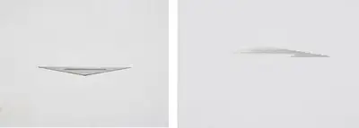 Nasreen Mohamedi (Artist), A Double-sided drawing, Drawing