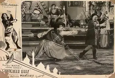 Noshir Engineer (Producer), Shamsheer Baaz, 1953, Lobby Card
