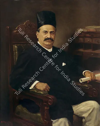 Pithawala, M.F. (Artist). Parsi Lawyer. Oil on canvas, 1934 | Painting | FineArts | 00334122