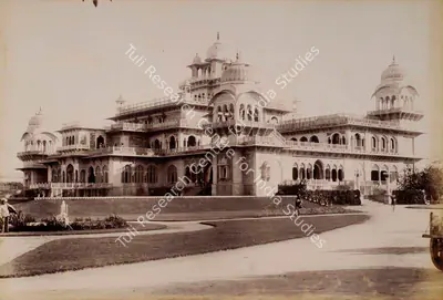 Unknown (Photographer), Albert Palace, Jeypore India, Antiquarian Photograph