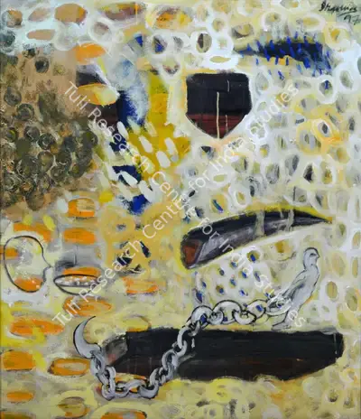 G.R. Iranna (Artist), Untitled, 1997, Painting