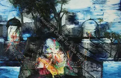 Manu Parekh (Artist), Untitled (Benaras), 2005, Painting