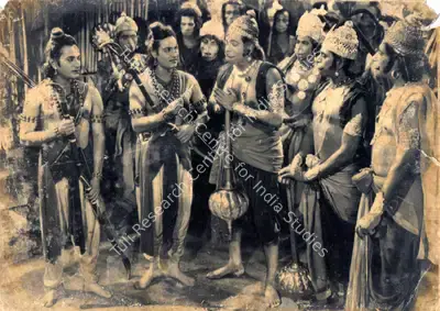 Babubhai Mistri (Director), Pavanputra Hanuman, 1957, Photographic Still