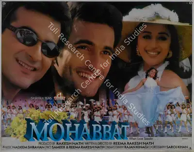 Rakesh Nath (Producer), Mohabbat, 1997, Lobby Card