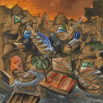 Manu Parekh (Artist), Untitled, 1987, Painting