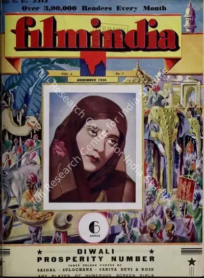 Baburao Patel (Editor), Filmindia, 1939, Magazine