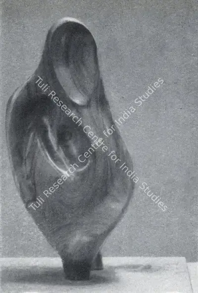 Raja Ram (Artist), Mother and Child, 1957, Sculpture