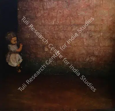 Bikash Bhattacharjee (Artist), Untitled, 1971, Painting