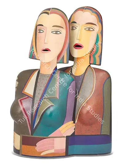Jagdish Chintala (Artist), Room Mates, 2008, Sculpture