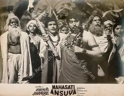 Ramraj Nahta (Producer), Mahasati Ansuya, 1965, Lobby Card