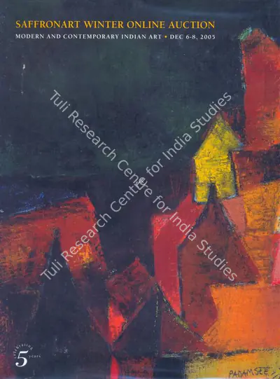 Saffronart (Auction House), Winter Online Auction, 2005, Auction Catalogue