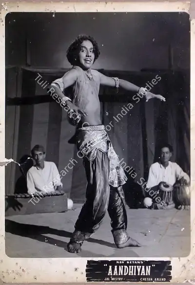 Jal Mistry (Cinematographer), Aandhiyan, 1952, Lobby Card