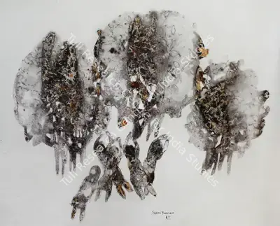 Sakti Burman (Artist), Untitled, 1965, Painting