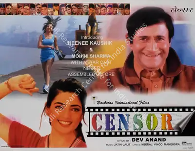 Dev Anand (Producer), Censor, 2001, Lobby Card