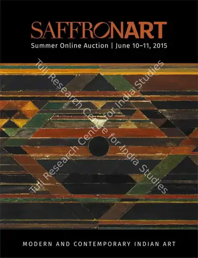 Saffronart (Auction House), Summer Online Auction, 2015, Auction Catalogue