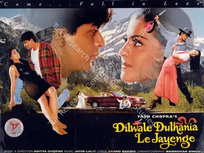 Yash Chopra (Producer), Dilwale Dulhania Le Jayenge, 1995, Lobby Card