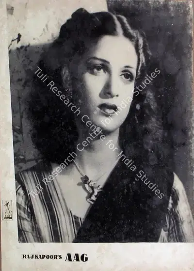 V.N. Reddy (Cinematographer), Aag, 1948, Lobby Card