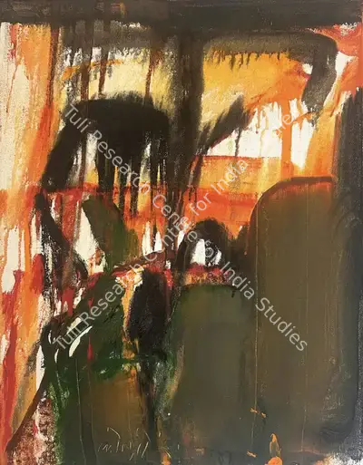 Prabhakar Kolte (Artist), Untitled (Abstract), 2020, Painting