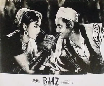 V.K. Murthy (Cinematographer), Baaz, 1953, Lobby Card