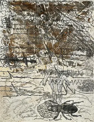 Jayashree Chakravarty (Artist), Untitled, 2007, Painting