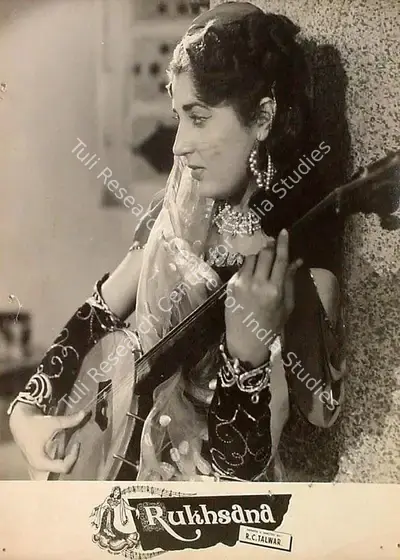 Prakash Malhotra (Cinematographer), Rukh Sana, 1955, Lobby Card