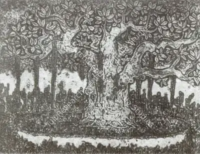 K.S. Gopal (Artist), Tree, Graphic Art