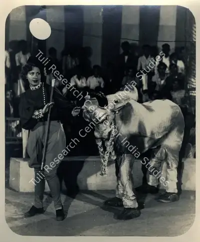 Anant Wadadeker (Cinematographer), Circuswale, 1950, Photographic Still
