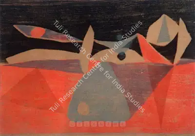 Somnath Hore (Artist), Untitled, 1968, Graphic Art