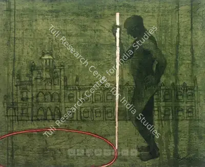 Iranna, G.R. (Artist). Untitled. Acrylic on tarpaulin, 2005 | Painting | FineArts | 00598288