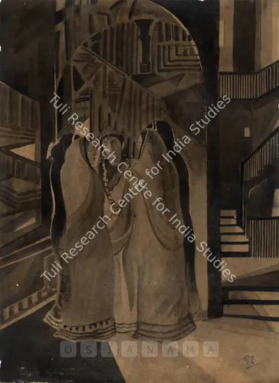 Gaganendranath Tagore (Artist), Untitled, 1921, Painting