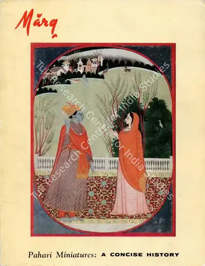 Anand, Mulk Raj (General Editor). Marg - Pahari Miniatures- A Concise History. 28(2). Bombay: Mulk Raj Anand, March 1975 | Magazine | FineArts | 00760271