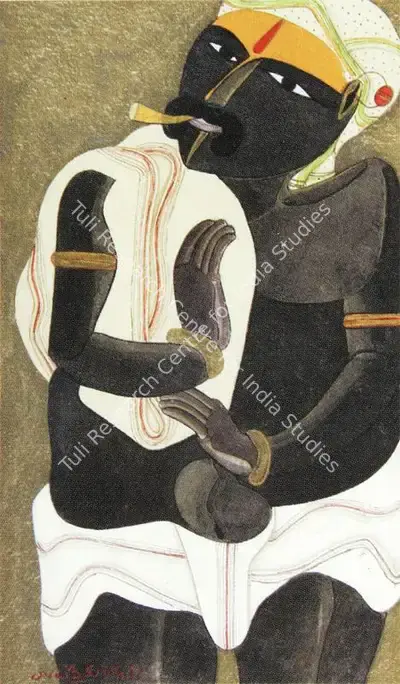 Thota Vaikuntam (Artist), Untitled, 1996, Painting
