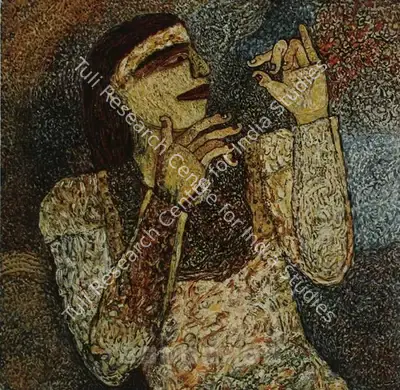 Jayashree Chakravarty (Artist), Message Unknown, 1989, Painting
