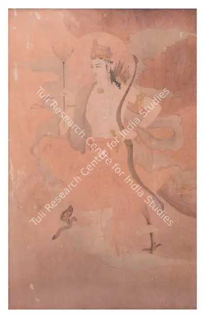 Surendranath Ganguly (Artist), Kartikeya, 1910, Graphic Art