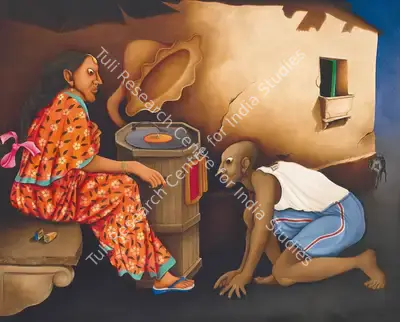 Abbas Batliwala (Artist), Bioscope, 2011, Painting