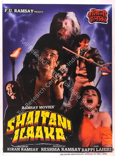 Reshma Ramsay (Producer), Shaitani Ilaaka, 1990, Full Sheet Poster
