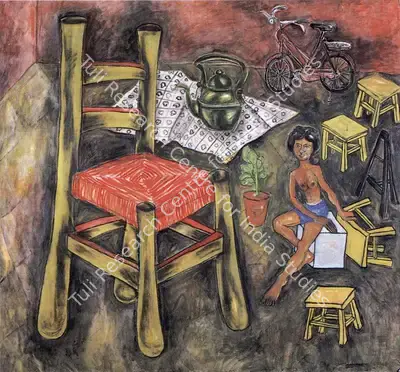 Nandini Goud (Artist), Untitled, Painting