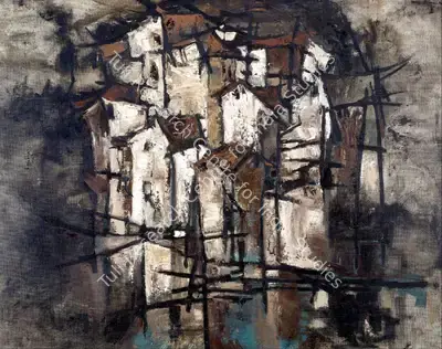 B. Prabha (Artist), Untitled, 1963, Painting