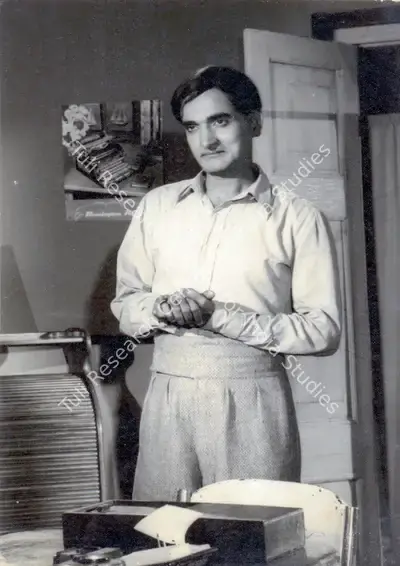 Nitin Bose (Director), Amar Saigal, 1955, Photographic Still