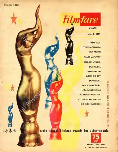 L.P. Rao (Editor), Filmfare, 1959, Magazine