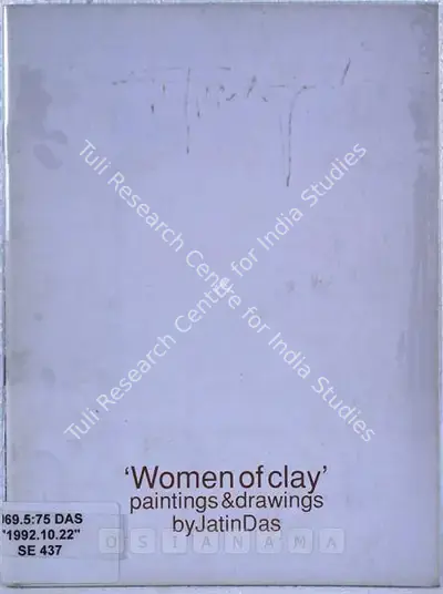 Jatin Das (Artist), Women of Clay, 1992, Solo Exhibition Catalogue