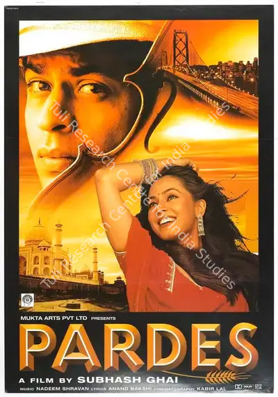 Subhash Ghai (Producer), Pardes, 1997, Full Sheet Poster