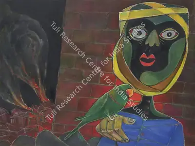 Sen, Paritosh (Artist). The Victim, 1993 | Painting, Pu.Onl/14.05.26, 2026 · Pundole
