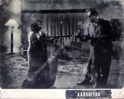Jal Mistry (Cinematographer), Aandhiyan, 1952, Lobby Card
