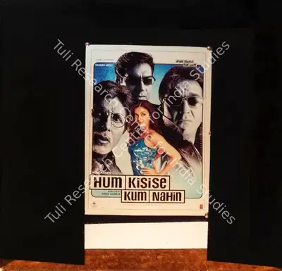 Afzal Khan (Producer), Hum Kisise Kum Nahin, 2002, Glass Slide
