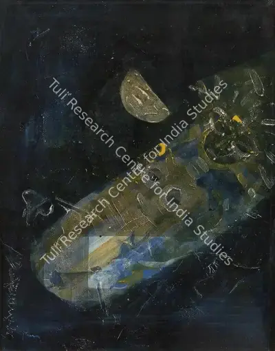 Ganesh Pyne (Artist), Untitled, 1969, Painting