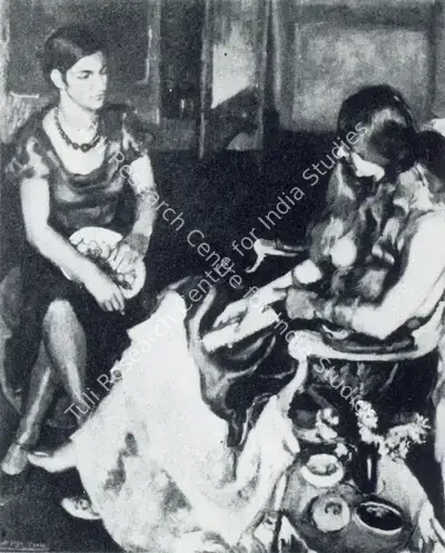 Amrita Sher-Gil (Artist), Young Girls, 1932, Painting
