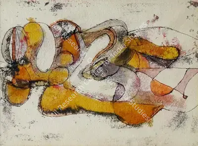 Avinash Chandra (Artist), Coloured Drawing, Drawing