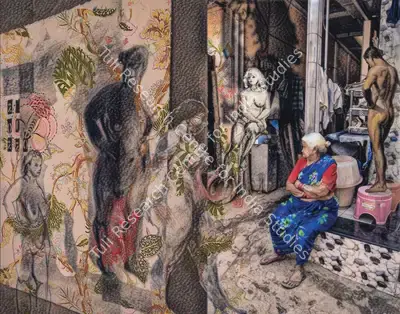 Santosh Jain (Artist), Untitled, Painting